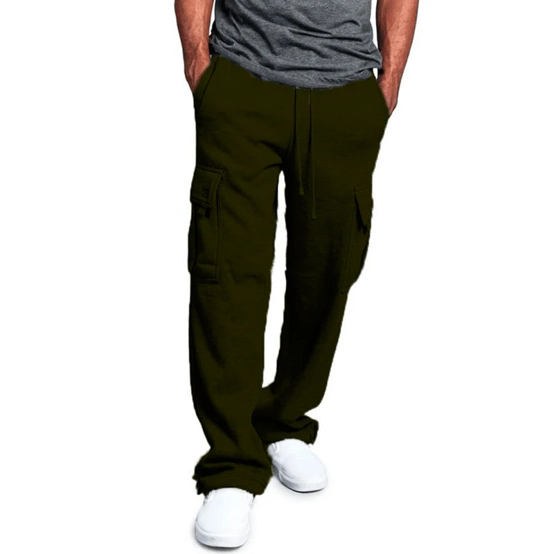 Mens Pocket Casual Trousers Men's Pants JT's Designer Fashion
