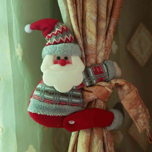 Christmas Doll Curtain Ornament Home Decor JT's Designer Fashion