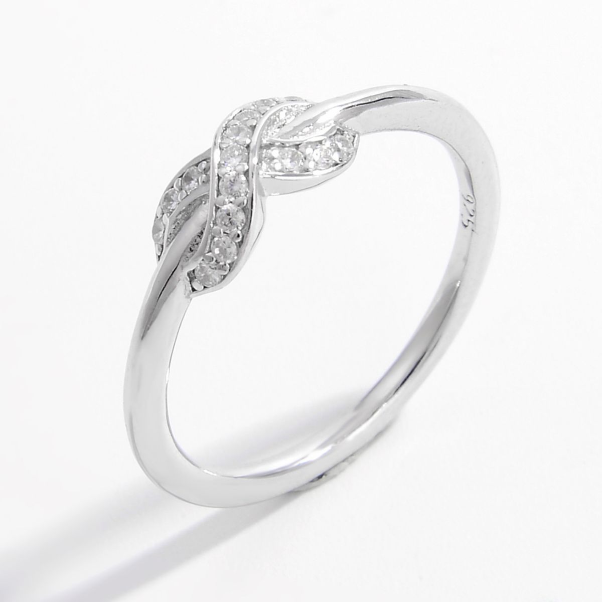 925 Sterling Silver Zircon Geometric Ring Jewelry JT's Designer Fashion