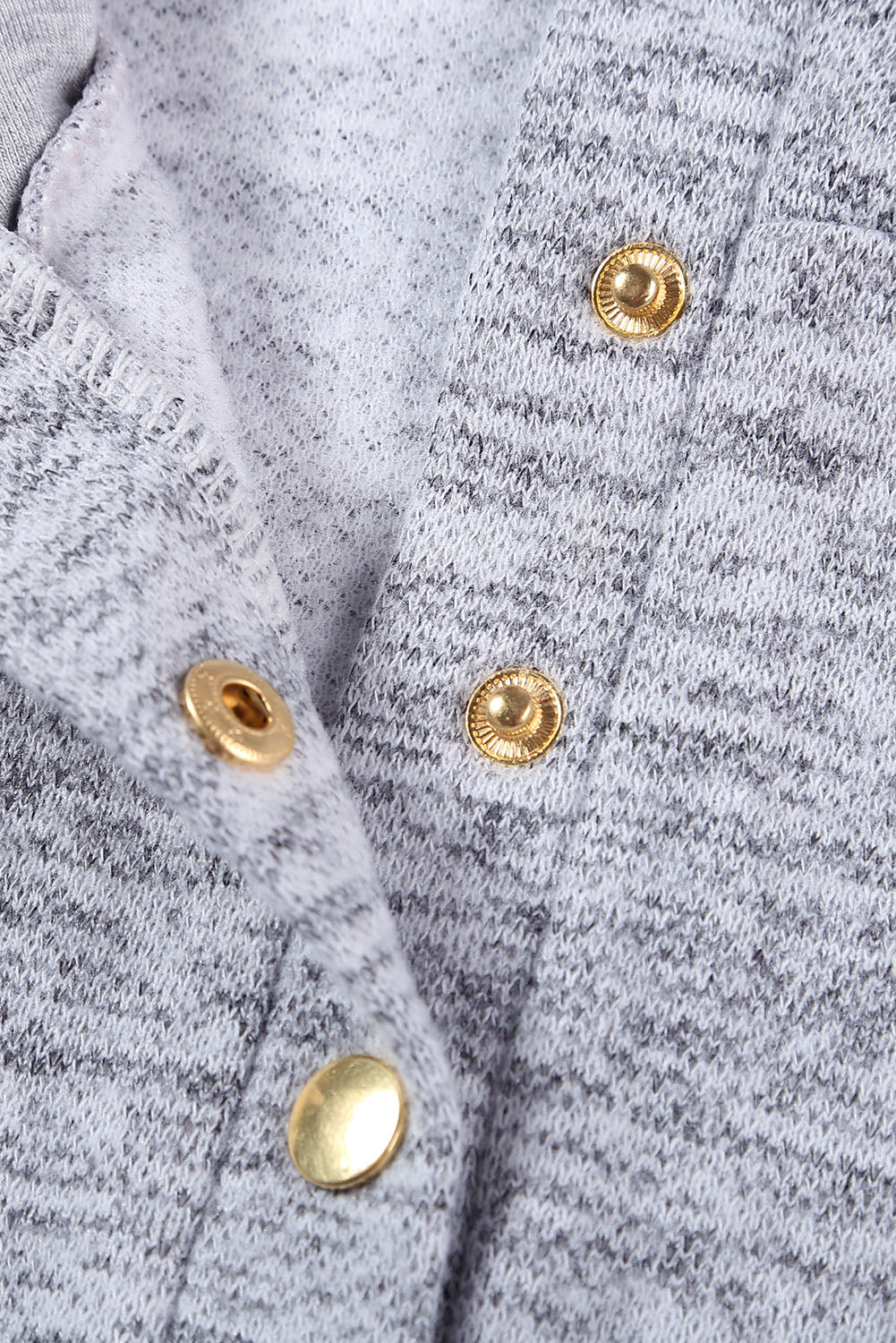 Pocket Design Buttoned Casual Hoodie Sweatshirts & Hoodies JT's Designer Fashion