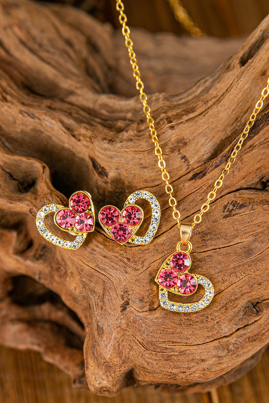Love Heart Pendant Necklace Jewelry JT's Designer Fashion