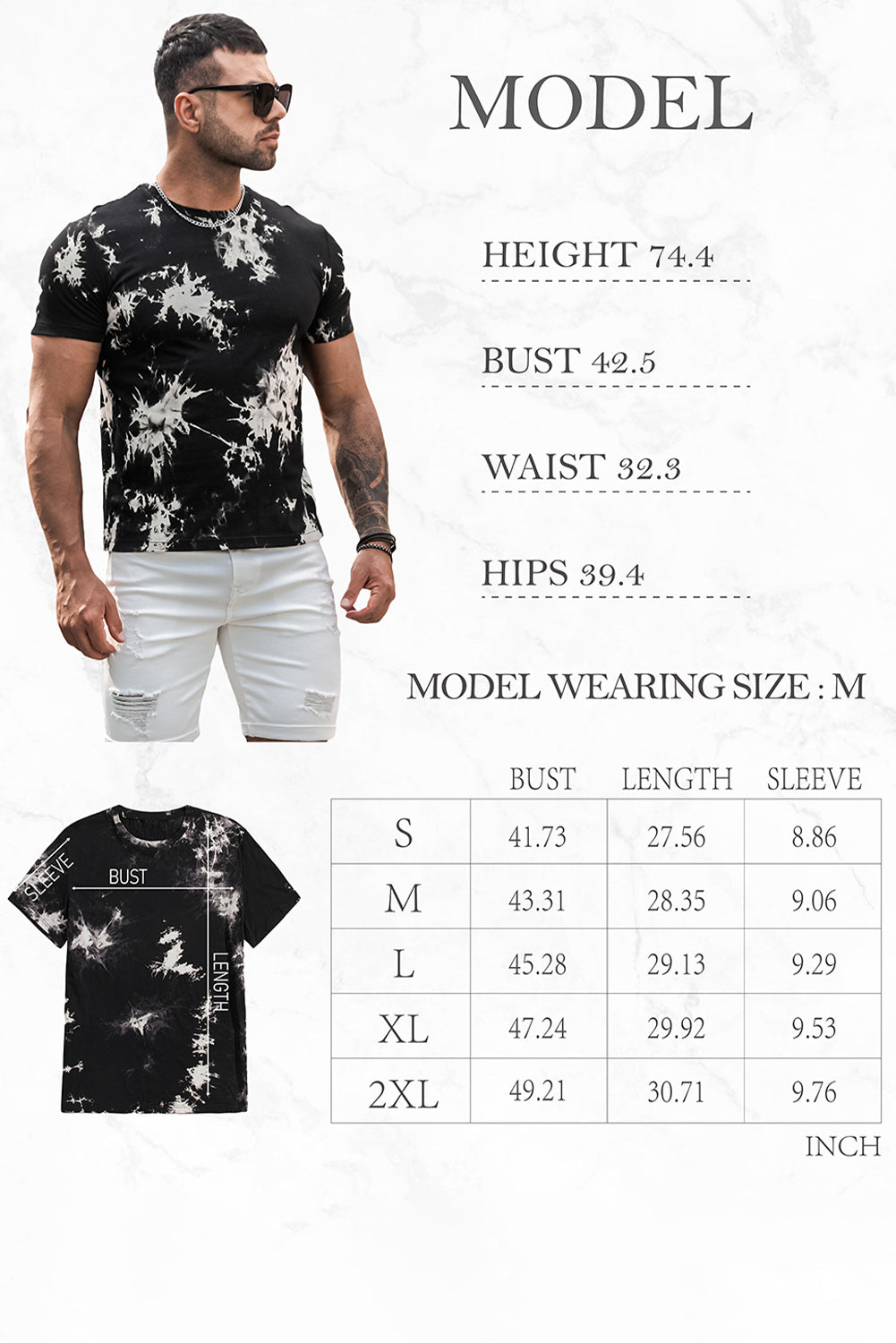 Black I DESTROY SILENCE Graphic Print Short Sleeve Men's T Shirt Men's Tops JT's Designer Fashion