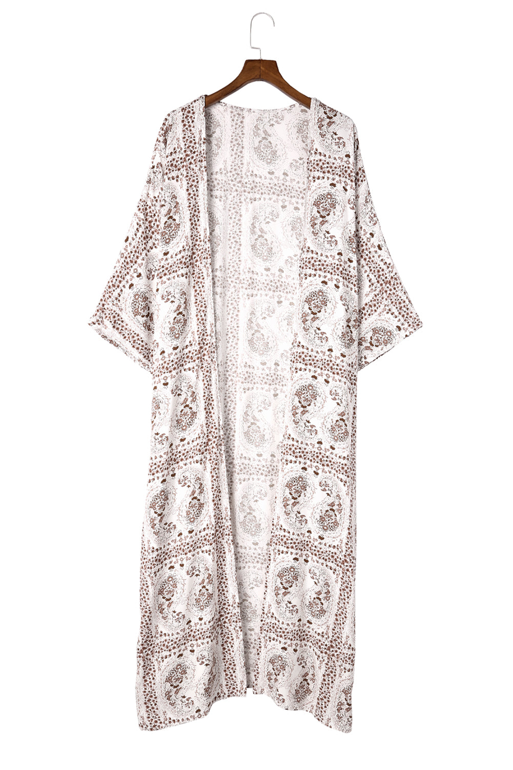 Dolman Sleeves Printed Kimono Kimonos JT's Designer Fashion