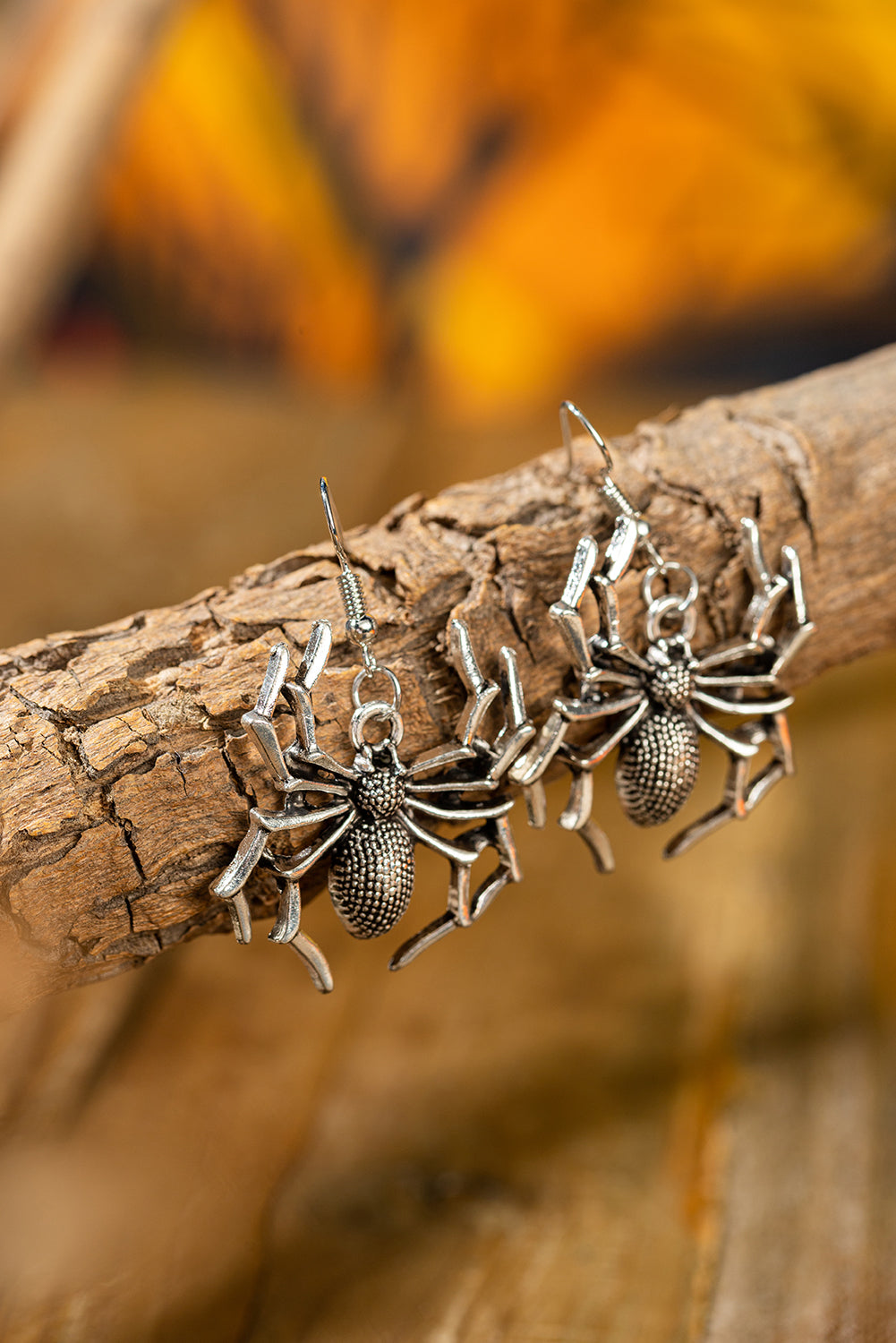Halloween Alloy Spider Earrings Jewelry JT's Designer Fashion