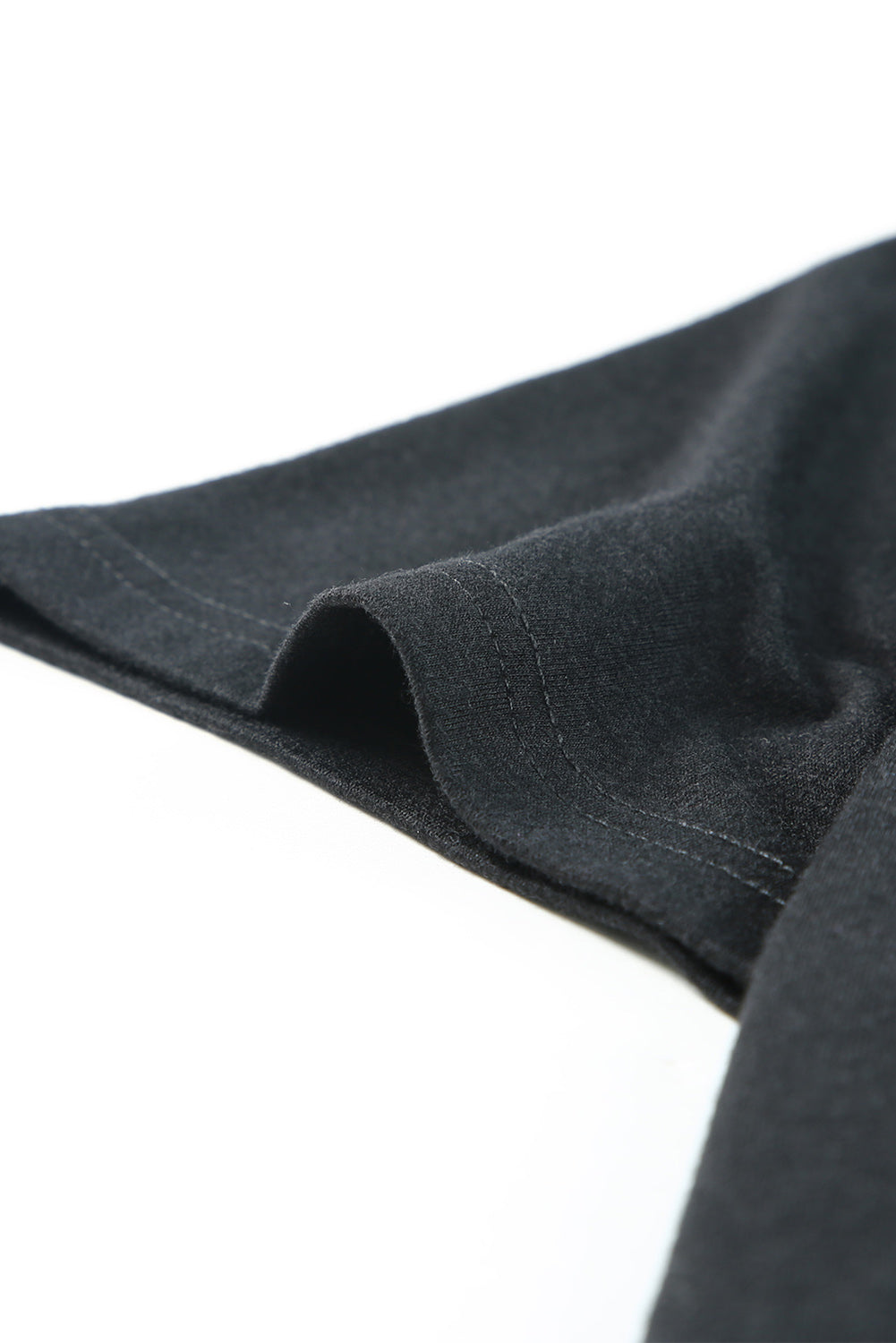 Black V Neck Shirring Short Sleeve Top Pre Order Tops JT's Designer Fashion