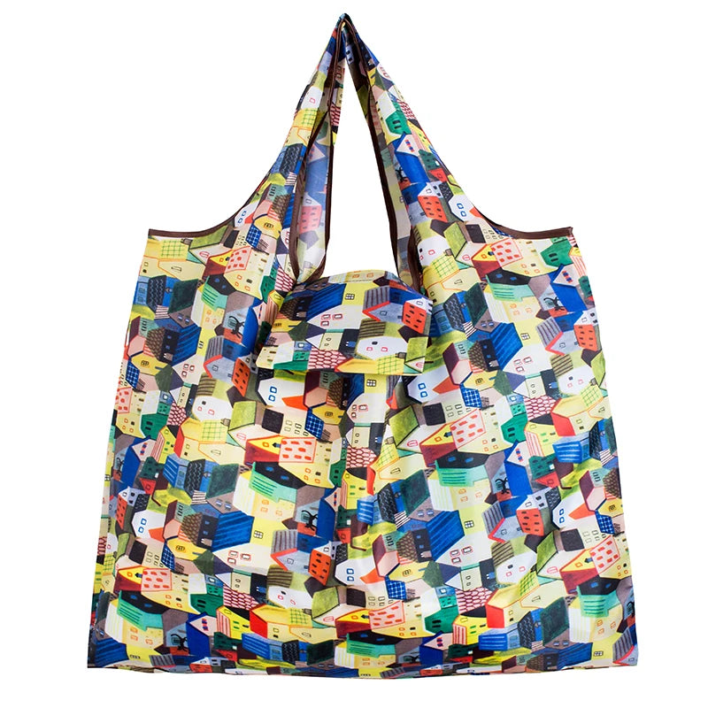 Cute Print Large Eco Tote Bags DFBfangzi Shoulder Bags JT's Designer Fashion