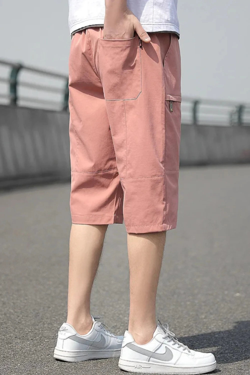 Plus Size Summer Calf-Length Men's Shorts Men's Pants JT's Designer Fashion