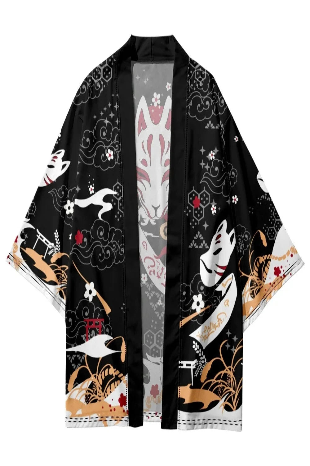 Mens Japanese-Inspired Kimono Kimonos JT's Designer Fashion