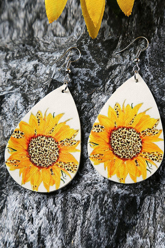 Fashion Sunflower Earrings Jewelry JT's Designer Fashion