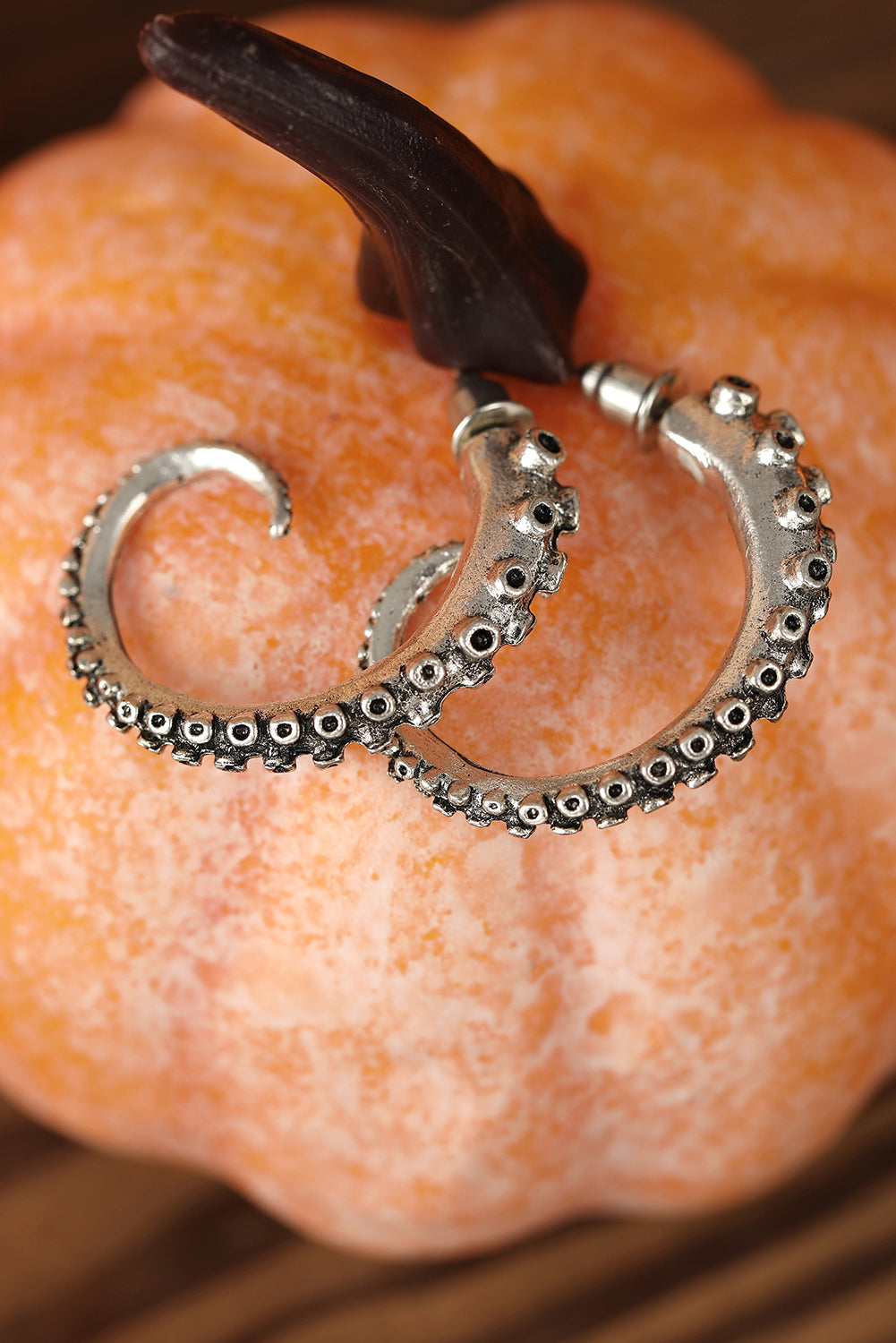 Silvery Halloween Earrings Set Jewelry JT's Designer Fashion