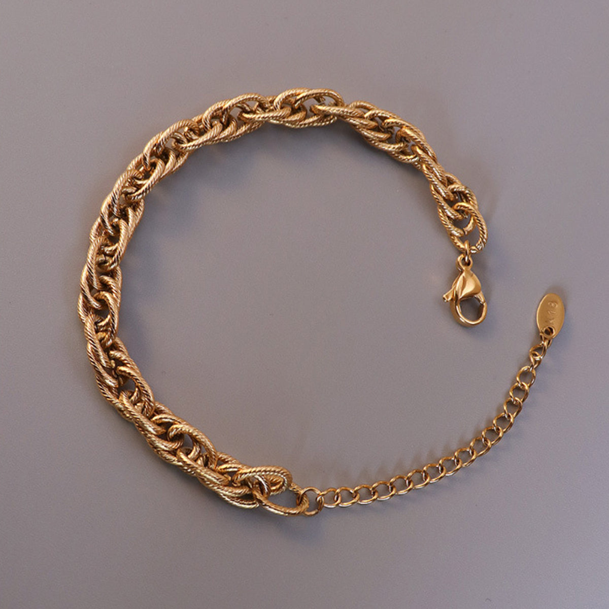Titanium Steel Chain Bracelet Jewelry JT's Designer Fashion
