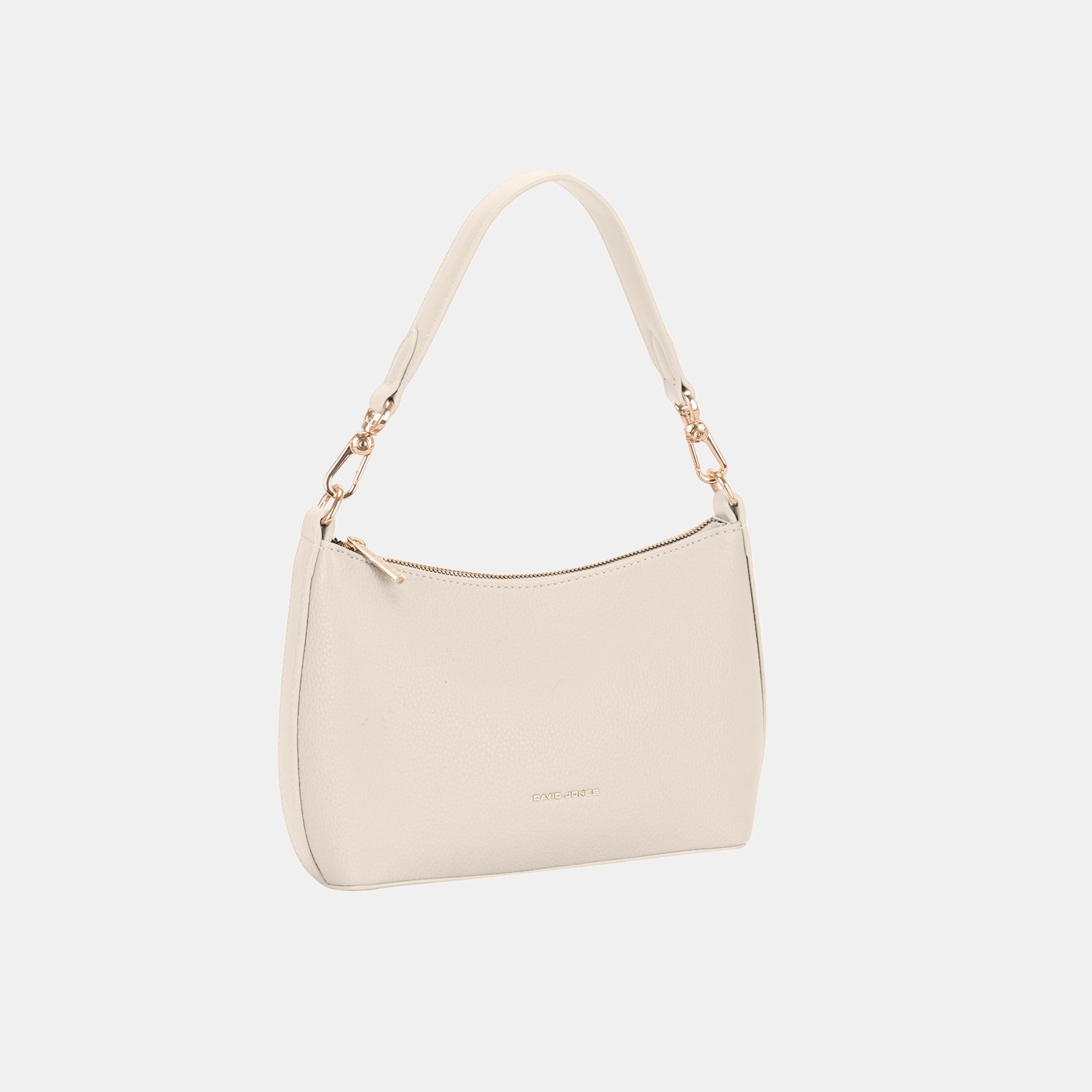 David Jones PU Leather Handbag Creamy White One Size Bags JT's Designer Fashion