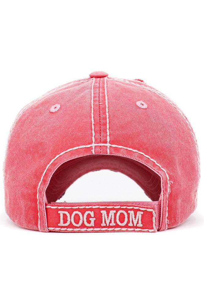 Dog Mom Vintage Baseball Cap Hats & Caps JT's Designer Fashion