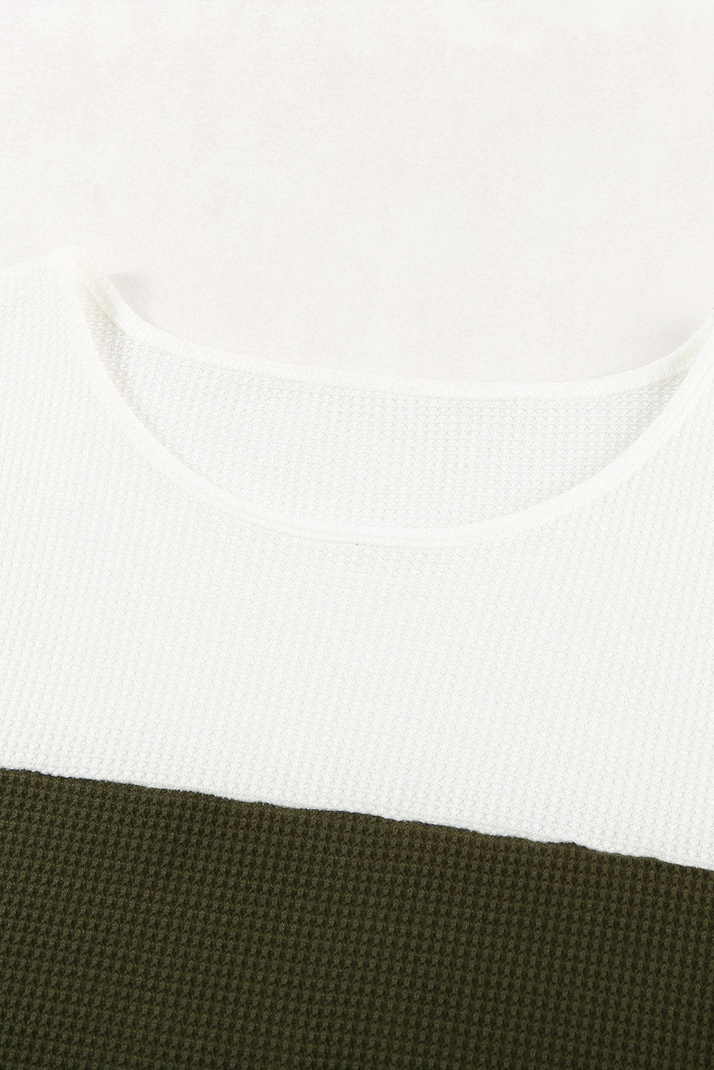 Green Stylish Colorblock Splicing Stripes Top Long Sleeve Tops JT's Designer Fashion