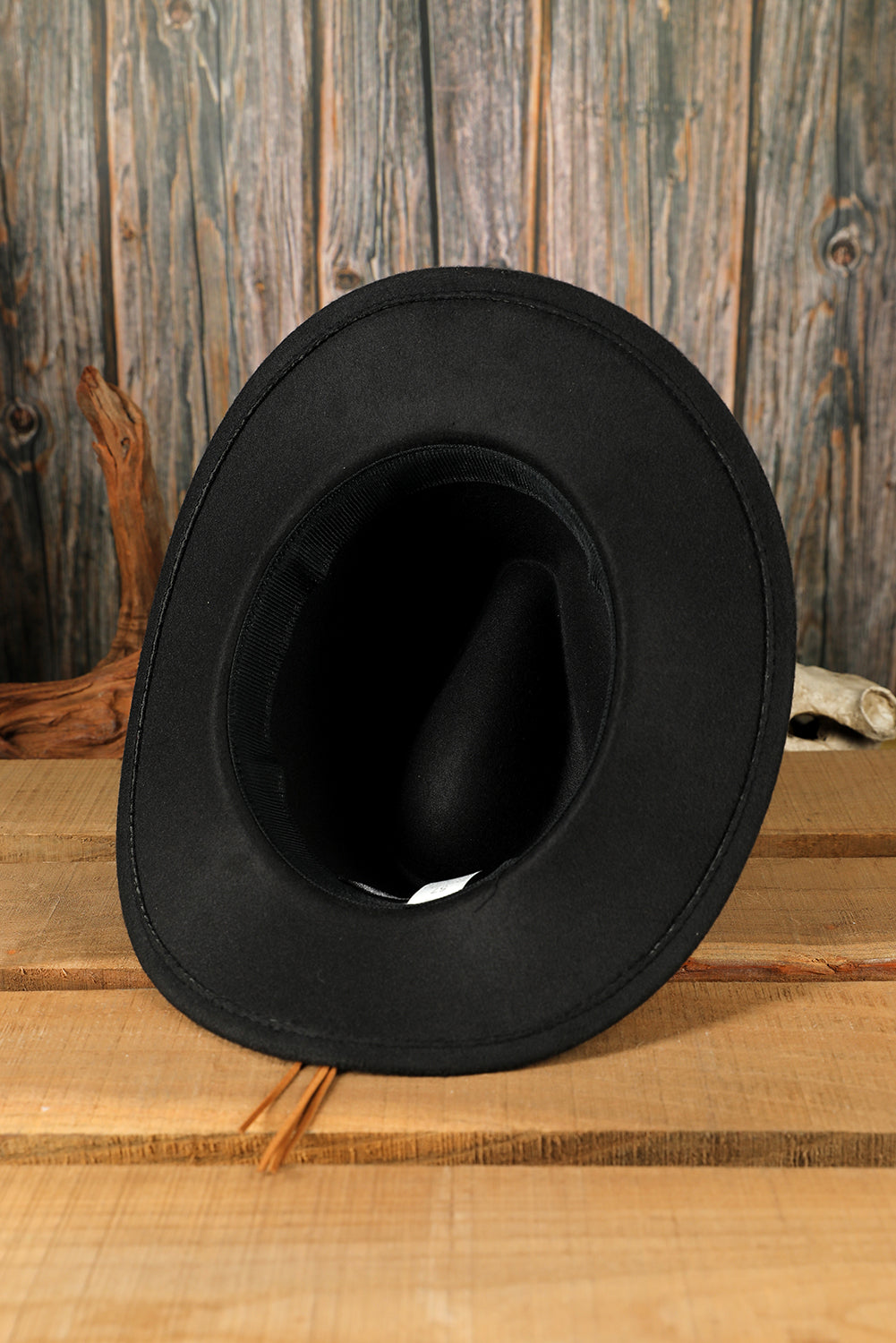 Black Metal Cowhead Western Cowboy Hat Hats & Caps JT's Designer Fashion