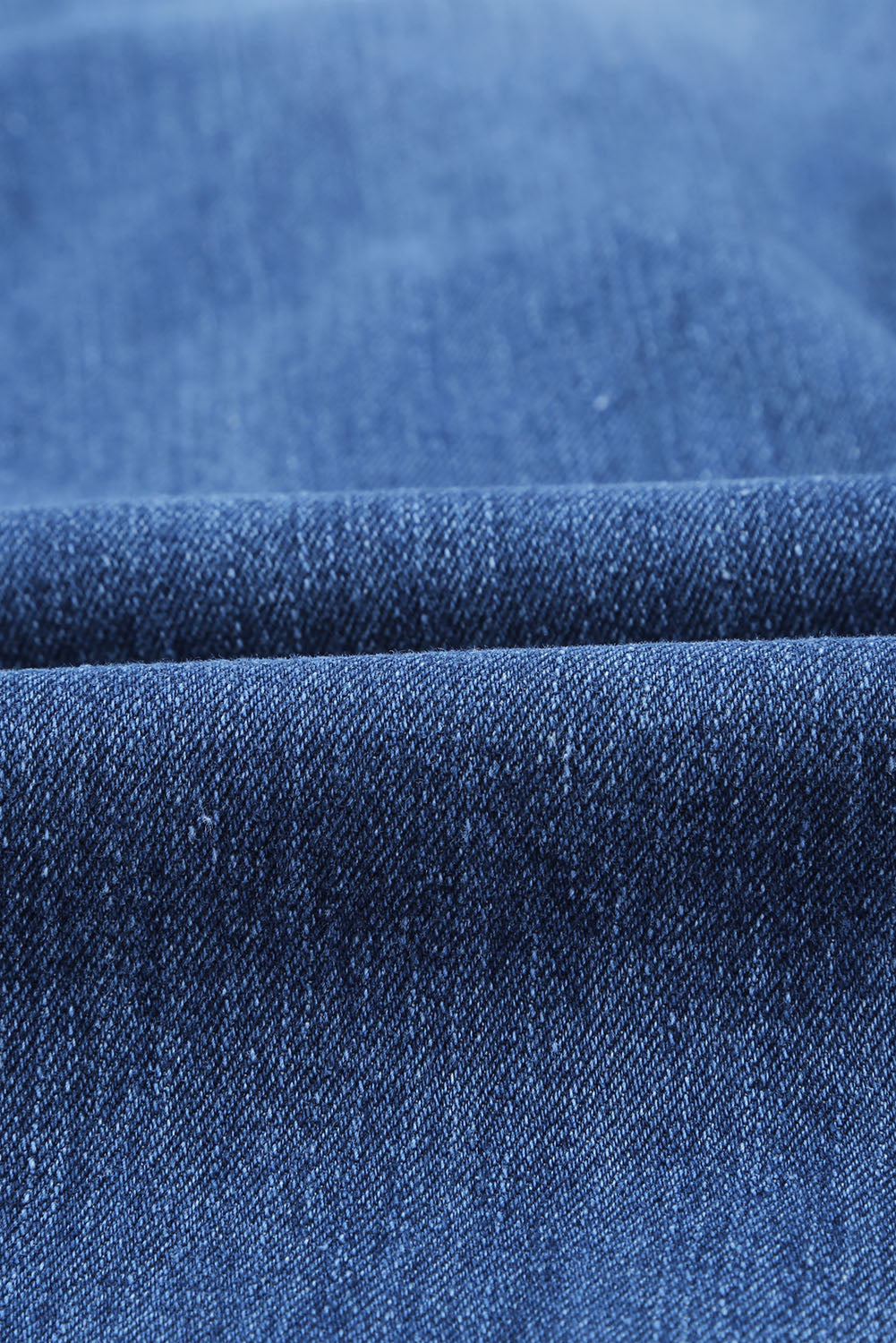 Blue High Waist Distressed Bell Jeans Jeans JT's Designer Fashion