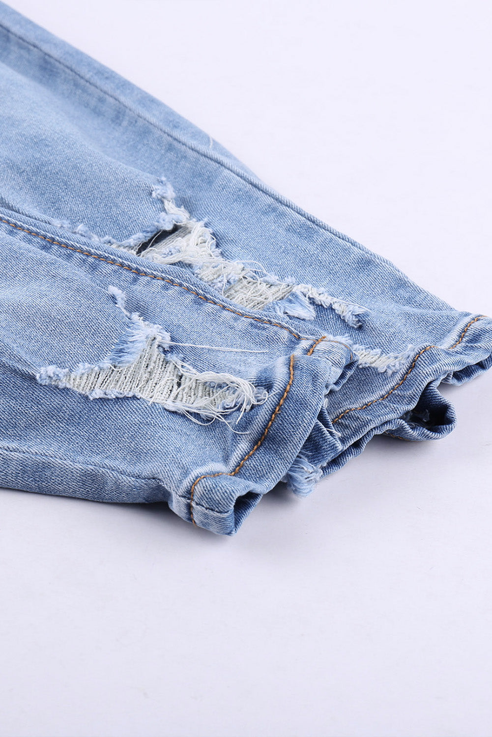Distressed Mid Rise Jeans Jeans JT's Designer Fashion