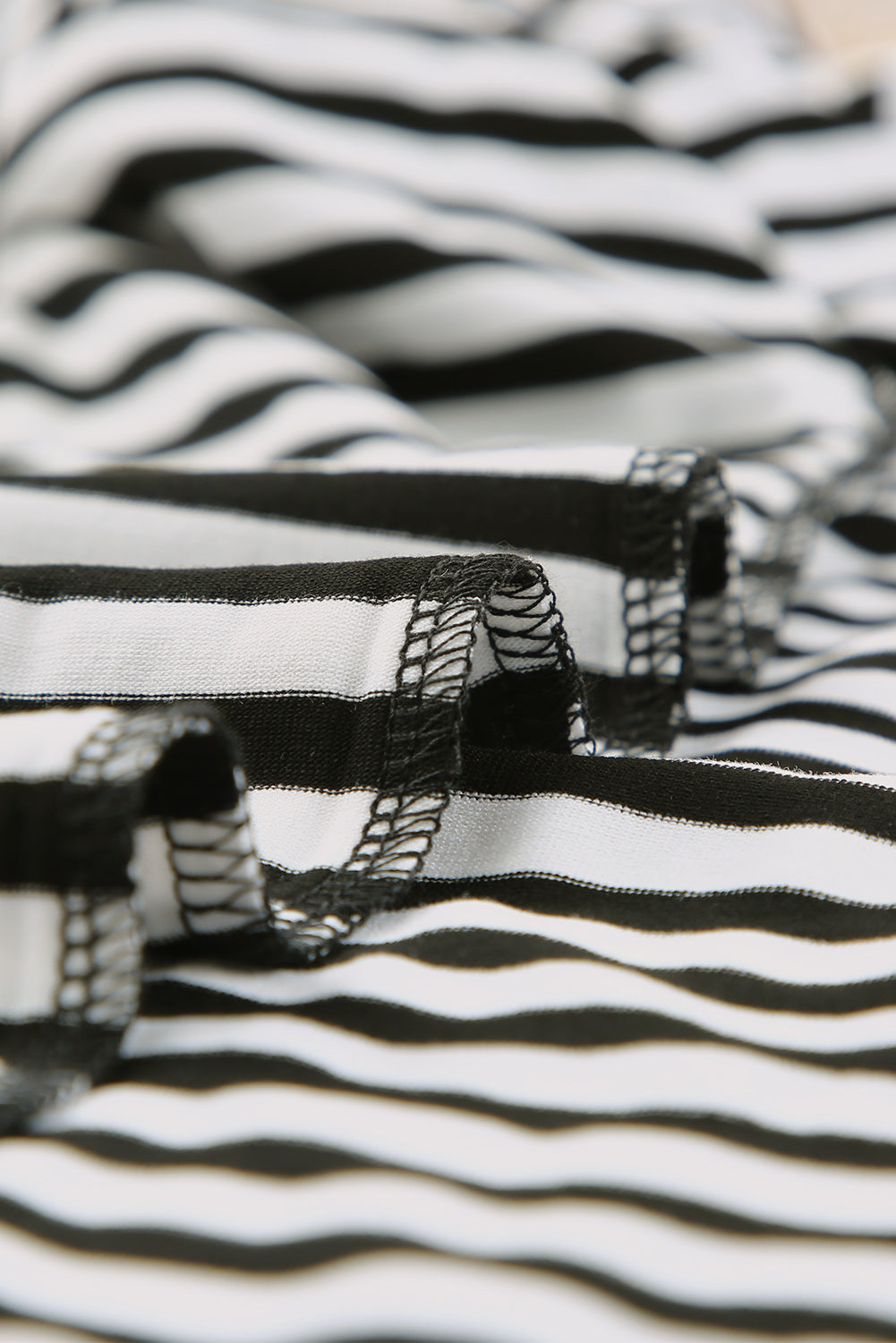 Striped Short Sleeve Midi T Shirt Dress T Shirt Dresses JT's Designer Fashion