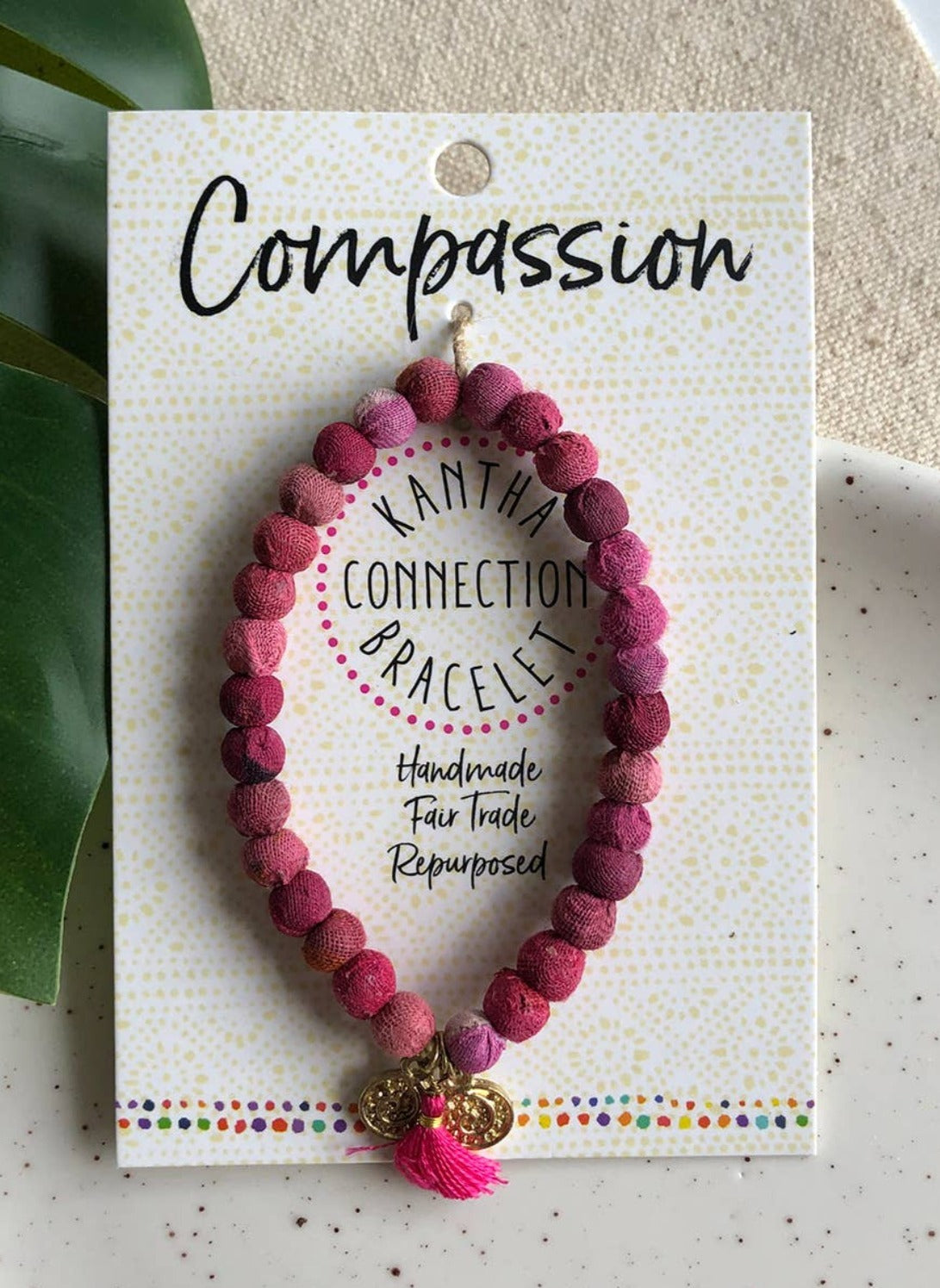 Kantha Connection Bracelet - Compassion Bracelet JT's Designer Fashion