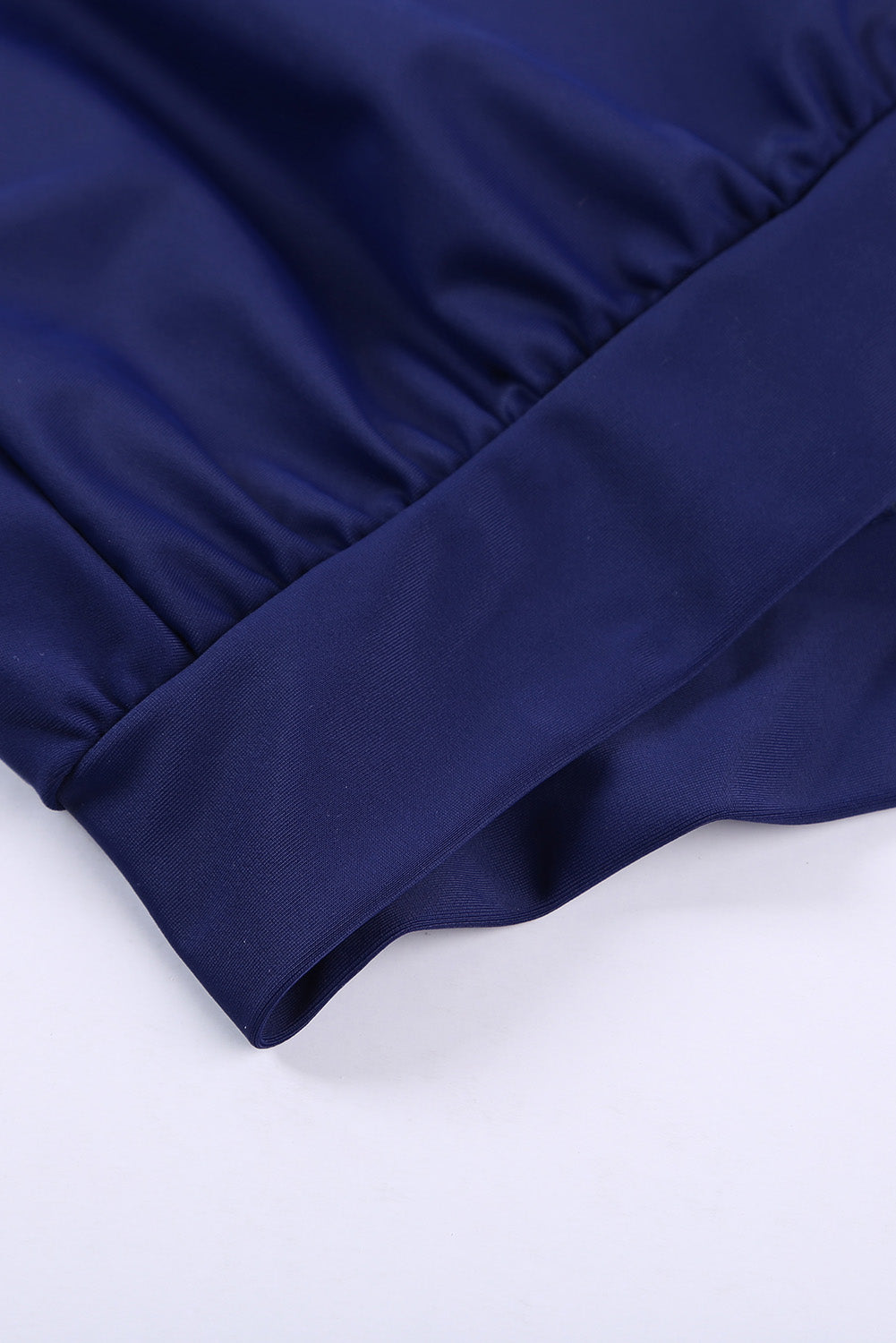 Blue Tankini with Stripes Patchwork Tankinis JT's Designer Fashion