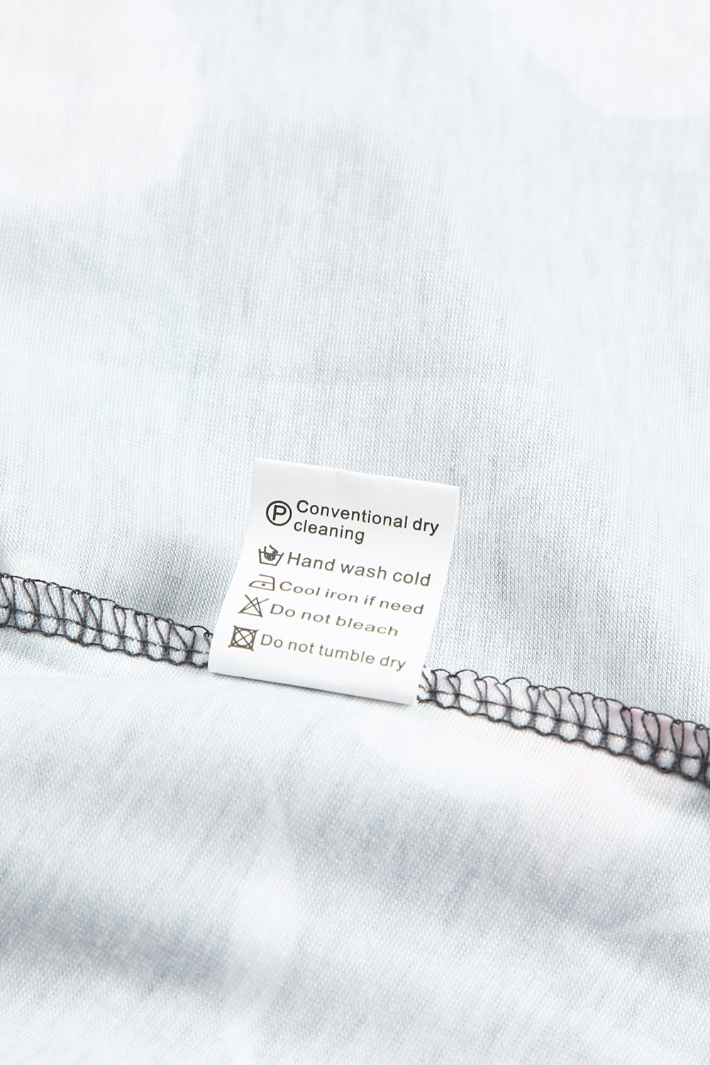 Gray Vintage Floral 3/4 Sleeves T-shirt Dress T Shirt Dresses JT's Designer Fashion