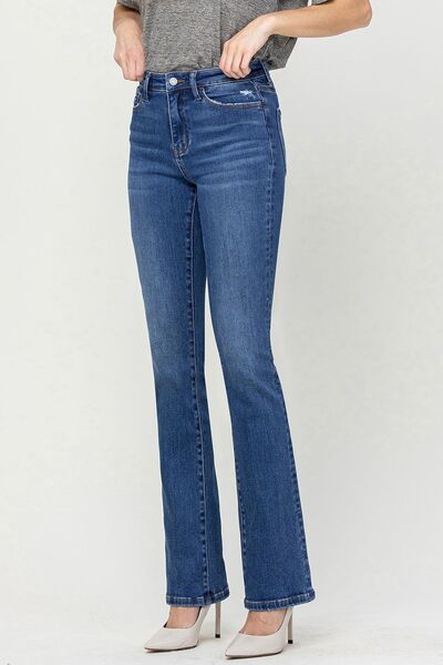 Vervet by Flying Monkey High Waist Bootcut Jeans Jeans JT's Designer Fashion