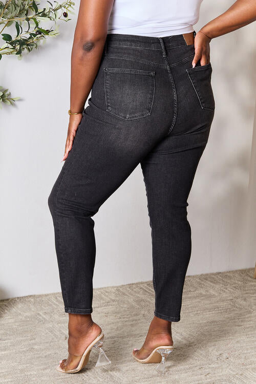 Judy Blue Full Size Tummy Control High Waist Denim Jeans Jeans JT's Designer Fashion