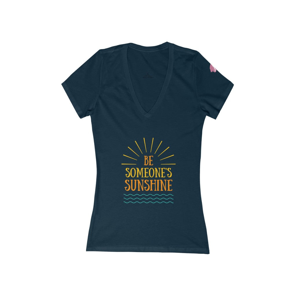 Be Someone's Sunshine Women's Tee V-neck JT's Designer Fashion