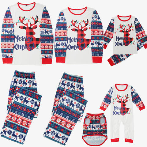 Baby MERRY XMAS Reindeer Graphic Jumpsuit Baby JT's Designer Fashion