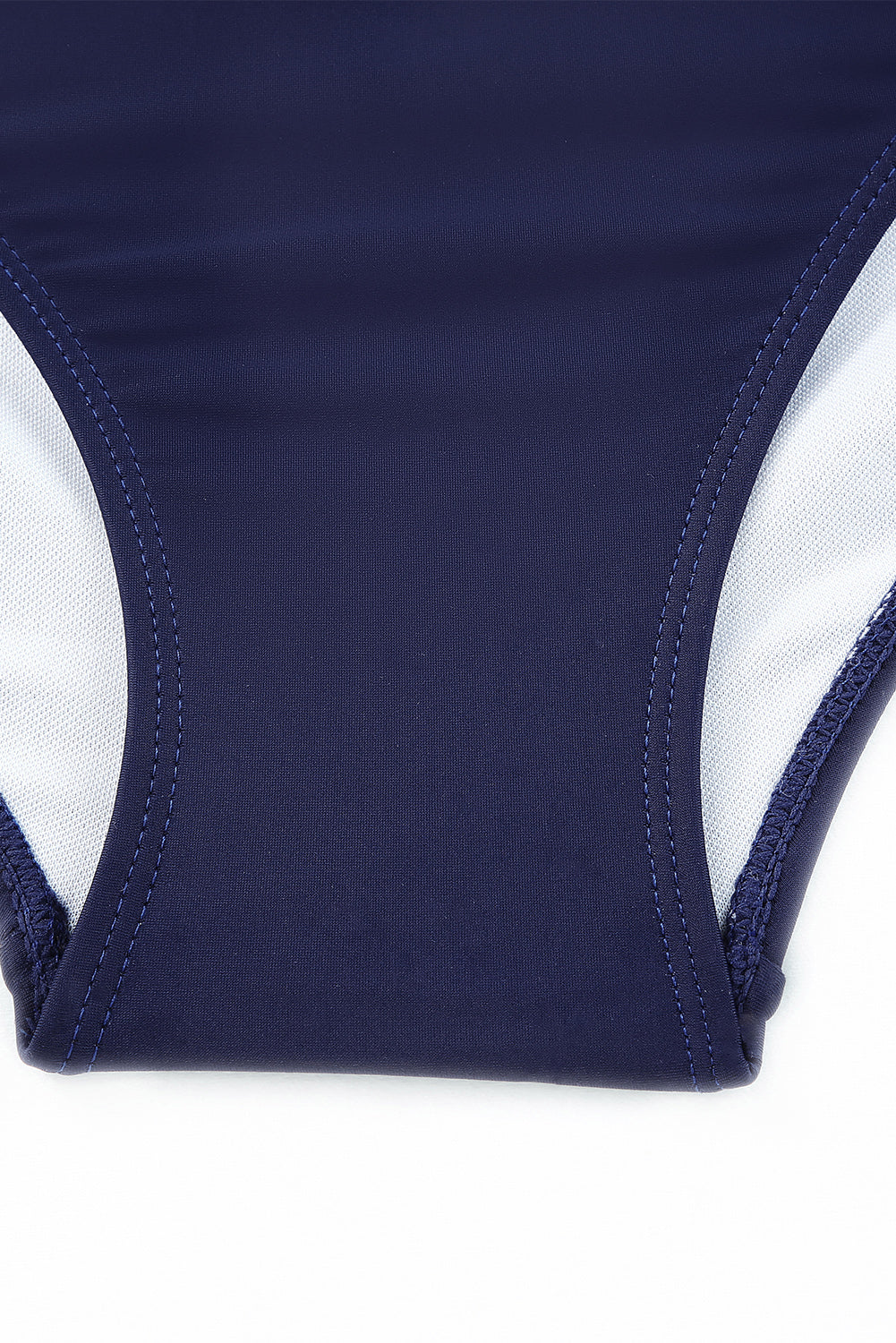 Blue Adjustable Straps Ruched 2pcs Tankini Swimsuit Tankinis JT's Designer Fashion