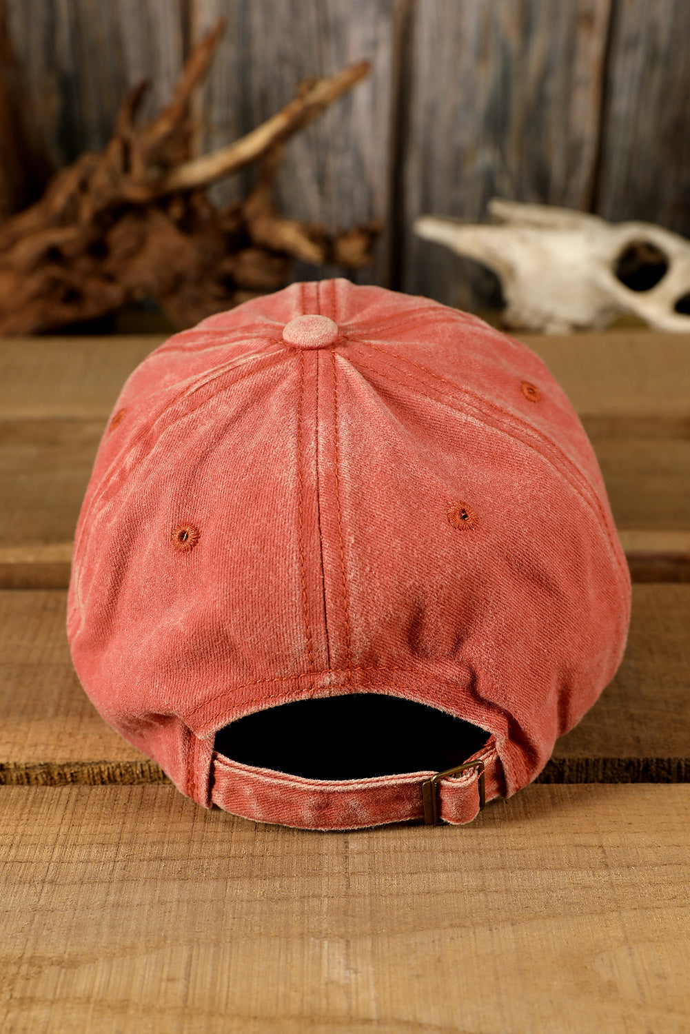 Orange Mama Embroidery Washed Baseball Hat Hats & Caps JT's Designer Fashion