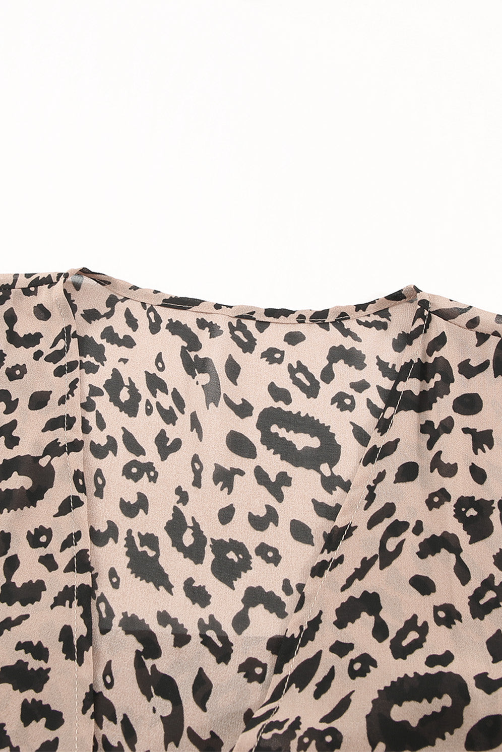 Leopard Print Duster Kimono Kimonos JT's Designer Fashion