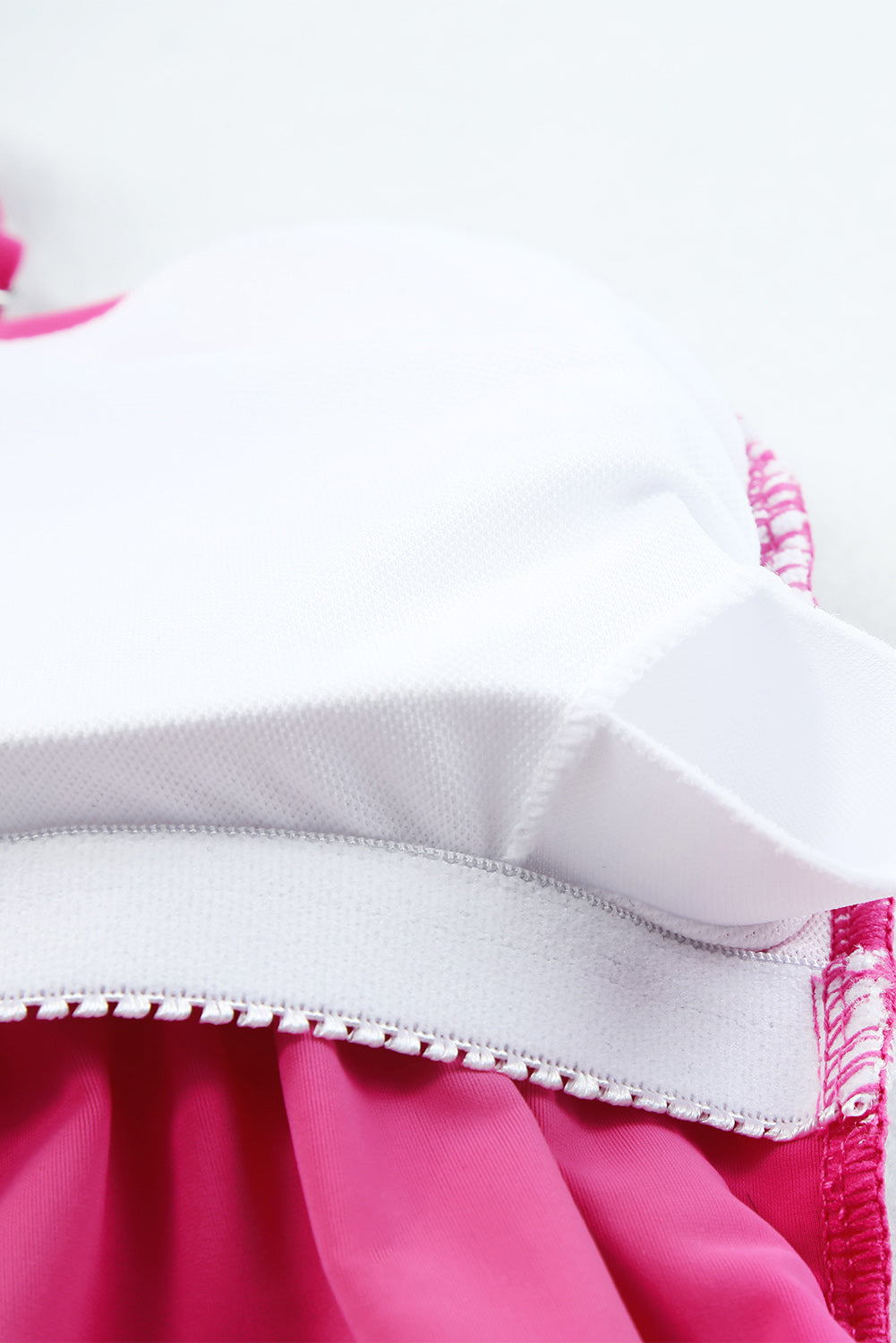 Rose Adjustable Straps Ruched 2pcs Tankini Swimsuit Tankinis JT's Designer Fashion