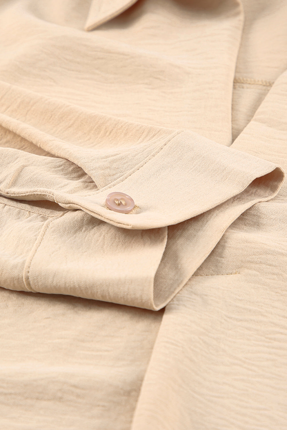 Apricot Collared 3/4 Sleeve Shirt Blouses & Shirts JT's Designer Fashion