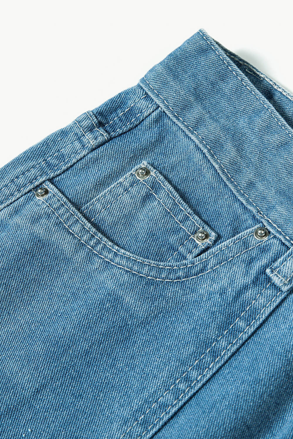 High-Rise Wide Leg Cargo Jeans Jeans JT's Designer Fashion