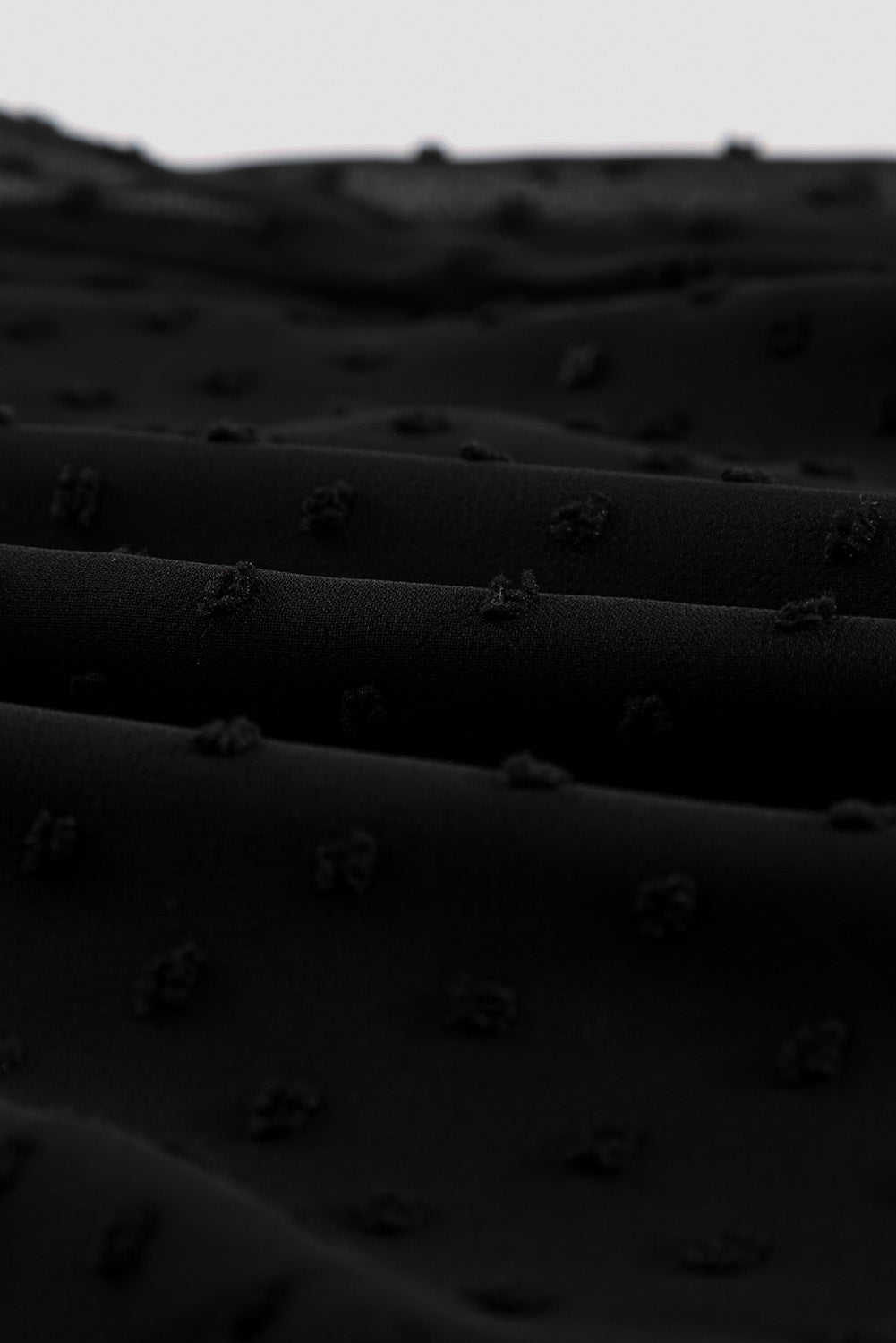 Black Crochet Polka Dot Tank Tank Tops JT's Designer Fashion