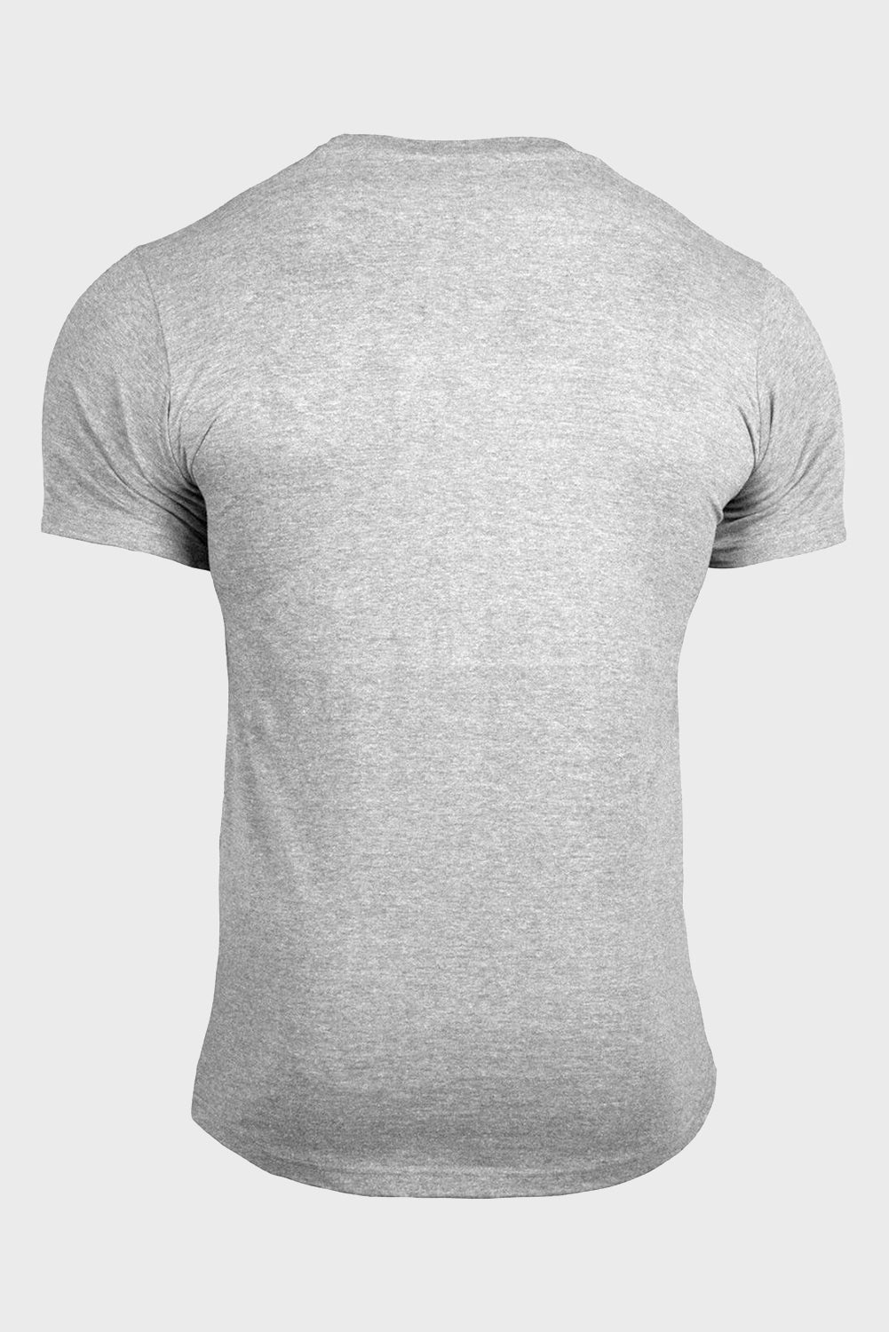 Gray Dog Letter Graphic Print Muscle Fit Men's T Shirt Men's Tops JT's Designer Fashion