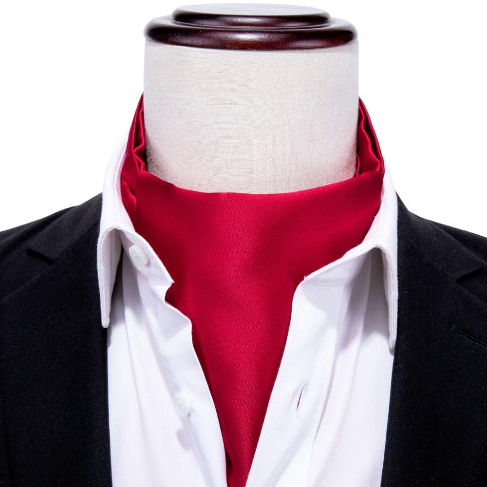 Silk Cravat Ascot Tie Set For Men AS-012 Men's Accessories JT's Designer Fashion