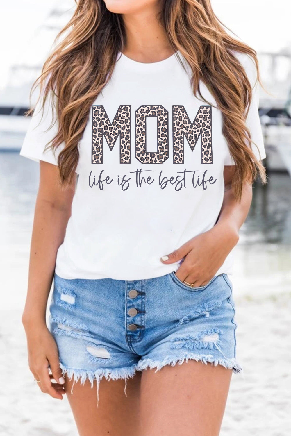 Mom Life is the Best Life Graphic Tee Graphic Tees JT's Designer Fashion