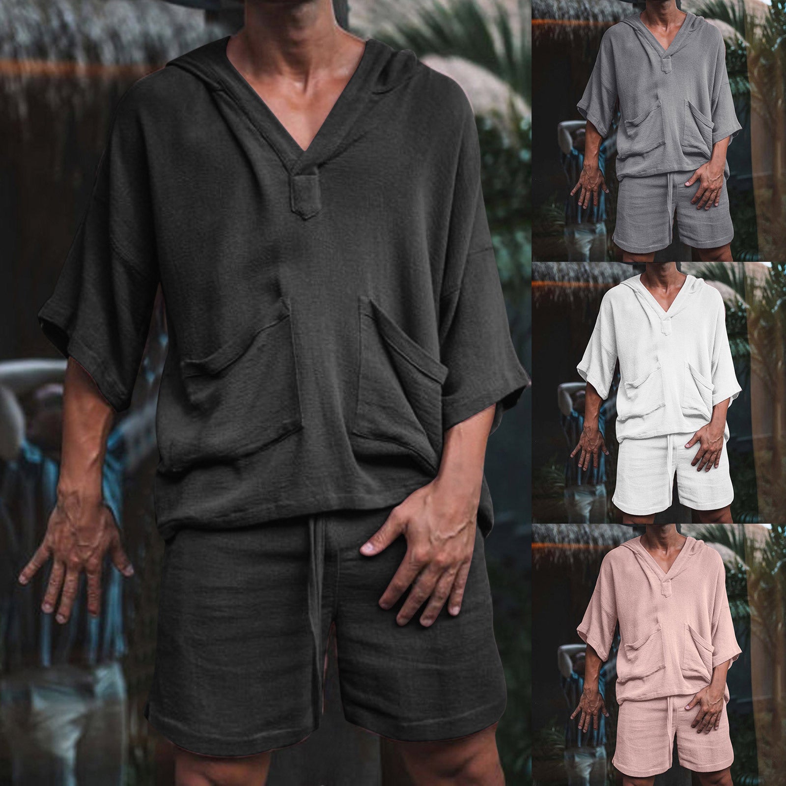 Mens Casual Linen Shirt Men's Shirts JT's Designer Fashion