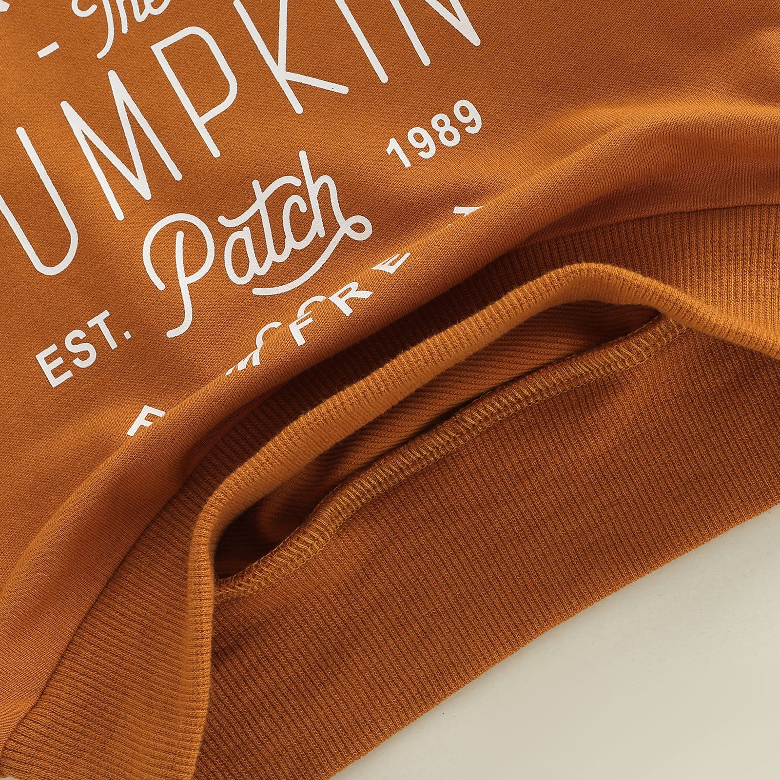 Boys & Girls Bright & Cheerful Pumpkin Halloween Sweatshirt Baby JT's Designer Fashion