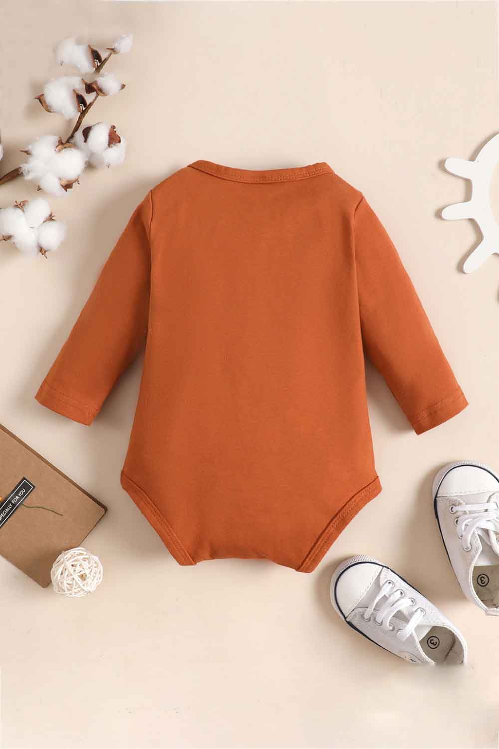Baby Graphic Long Sleeve Bodysuit Baby JT's Designer Fashion