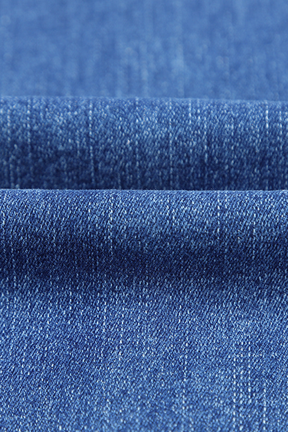 Blue Exposed Seam Split Flare Jeans Jeans JT's Designer Fashion