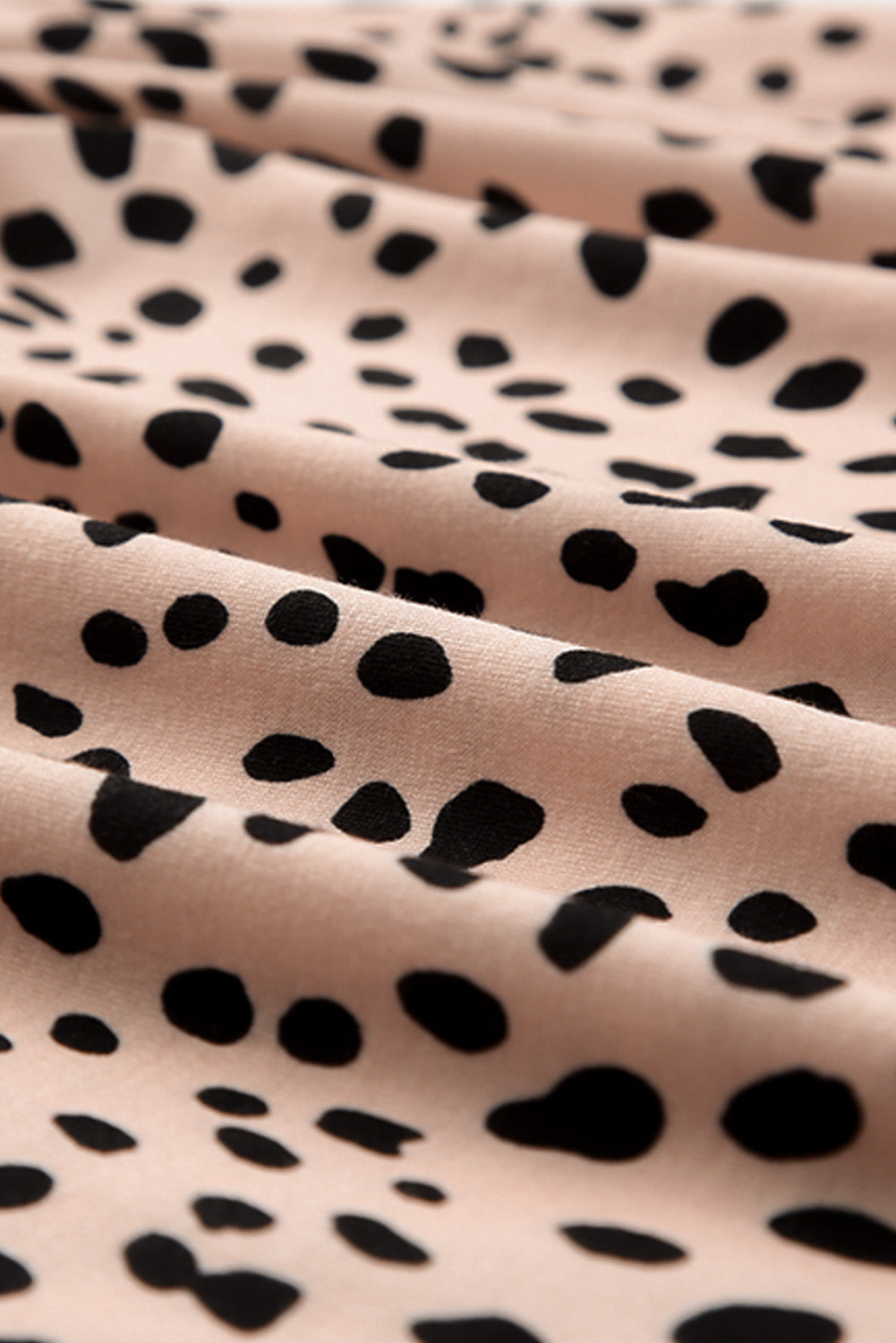 Leopard Print Short Sleeve Tunic T-shirt Dress T Shirt Dresses JT's Designer Fashion
