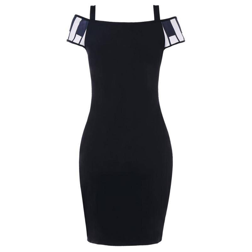 Ladies Note-Worthy Bare Shoulder Dress Mini Dresses JT's Designer Fashion