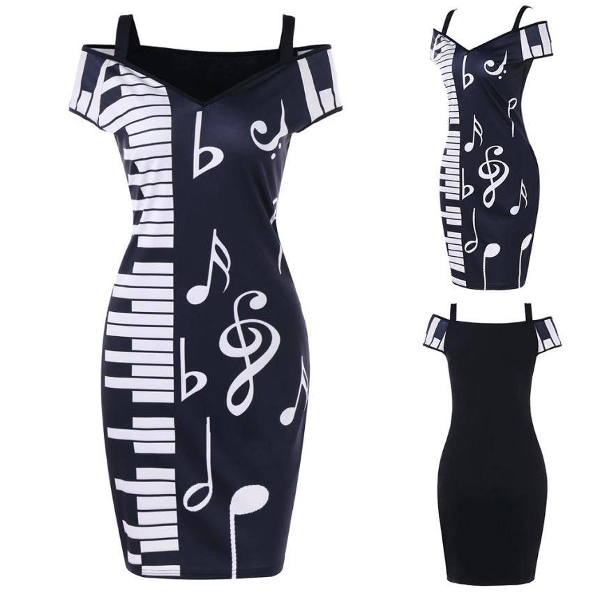 Ladies Note-Worthy Bare Shoulder Dress Black United States Mini Dresses JT's Designer Fashion