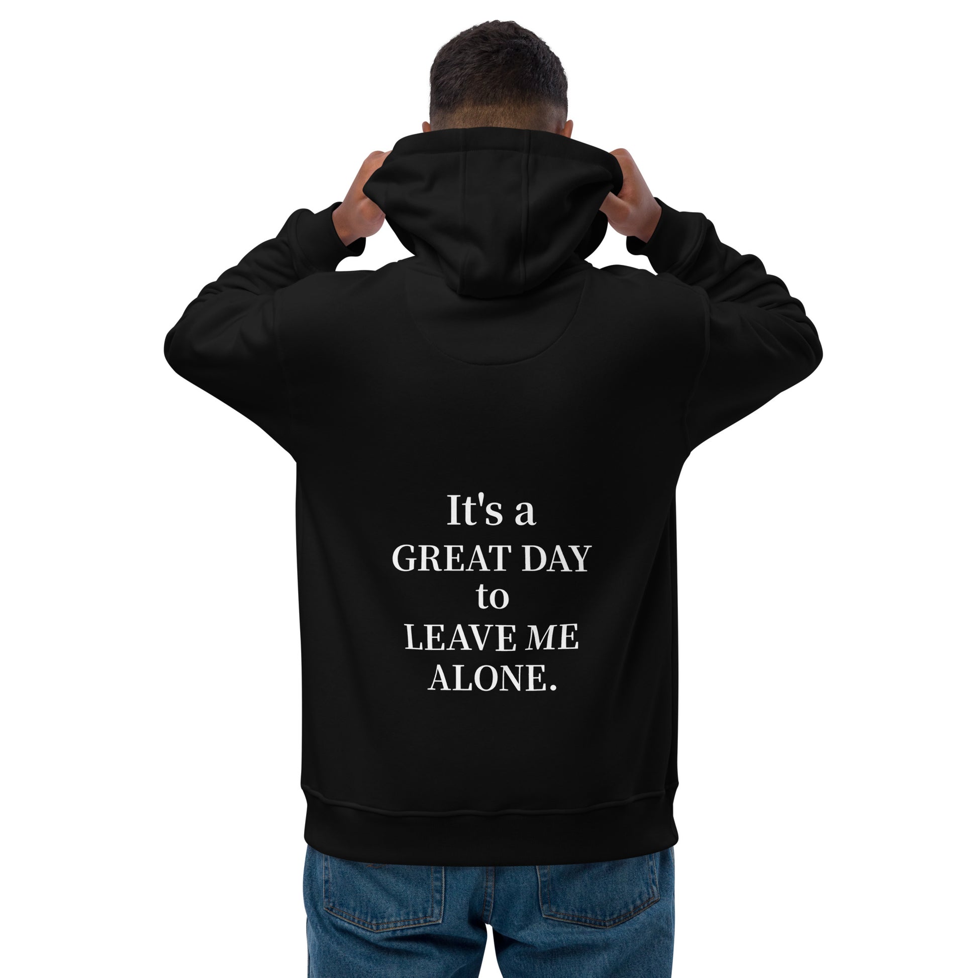 Men's Leave Me Alone Signature Hoodie Men's Sweatshirts & Hoodies JT's Designer Fashion